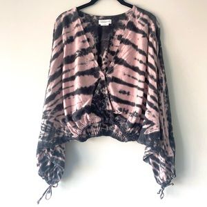 Lovers + Friends Oversized Tie-Dye Long Sleeve